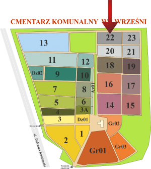 Brak mapy sektorowej