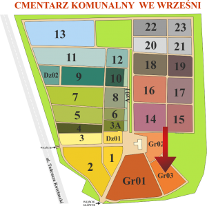 Brak mapy sektorowej