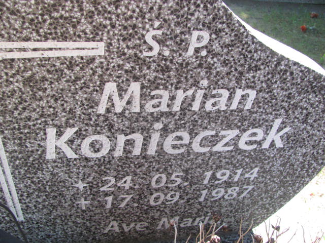 Marian KONIECZEK 1914 Września - Grobonet - Wyszukiwarka osób pochowanych