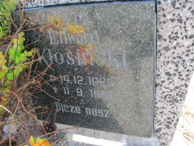 Edward KŁOSIŃSKI 1925 Września - Grobonet - Wyszukiwarka osób pochowanych