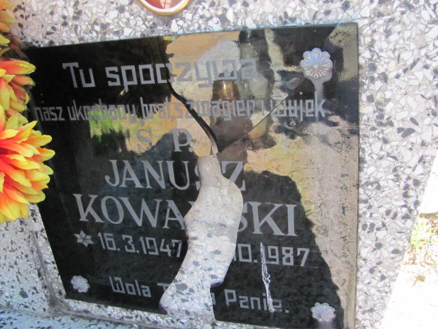 Grób JANUSZ JÓZEF KOWALSKI