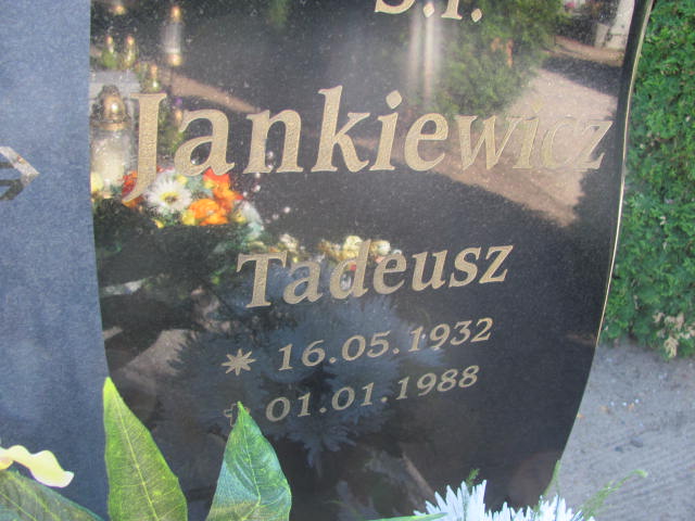 Tadeusz JANKIEWICZ 1932 Września - Grobonet - Wyszukiwarka osób pochowanych