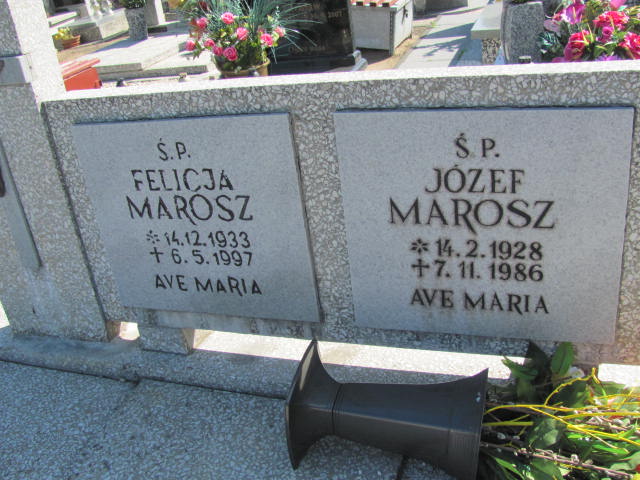 Felicja MAROSZ 1933 Września - Grobonet - Wyszukiwarka osób pochowanych