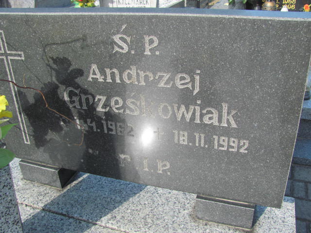Andrzej GRZEŚKOWIAK 1962 Września - Grobonet - Wyszukiwarka osób pochowanych