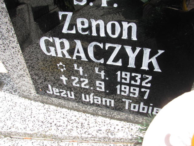 Zenon GRACZYK 1932 Września - Grobonet - Wyszukiwarka osób pochowanych