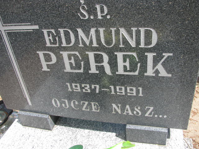 Grób EDMUND PEREK