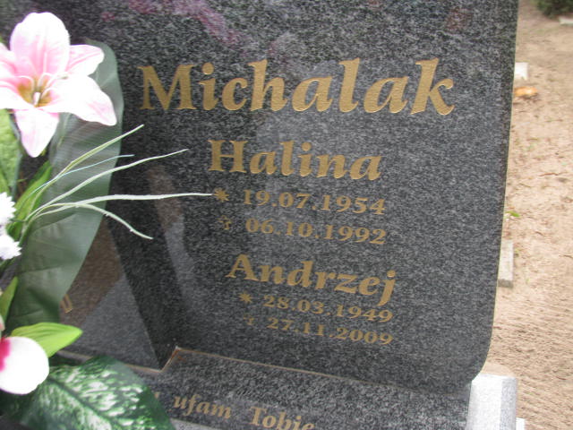 Grób ANDRZEJ MICHALAK