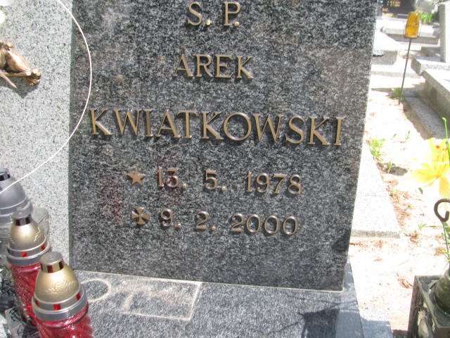 Grób ARKADIUSZ KWIATKOWSKI