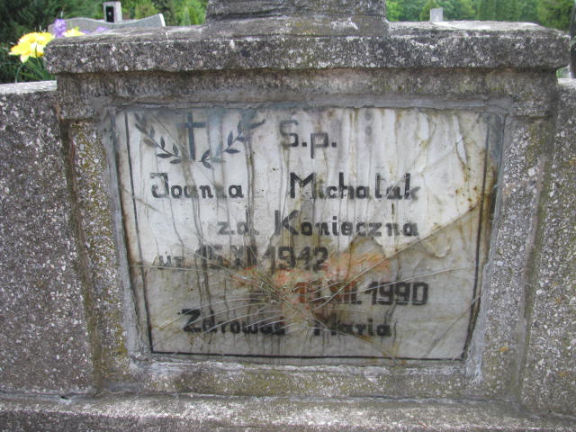 Grób JOANNA MICHALAK