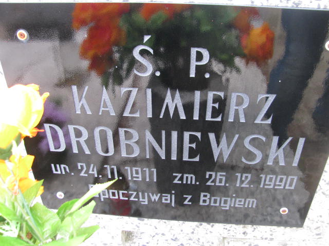 Kazimierz DROBNIEWSKI 1911 Września - Grobonet - Wyszukiwarka osób pochowanych