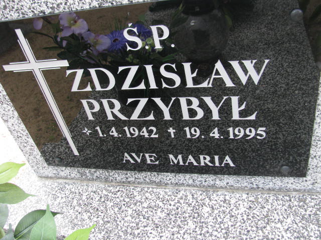 Zdzisław PRZYBYŁ 1942 Września - Grobonet - Wyszukiwarka osób pochowanych