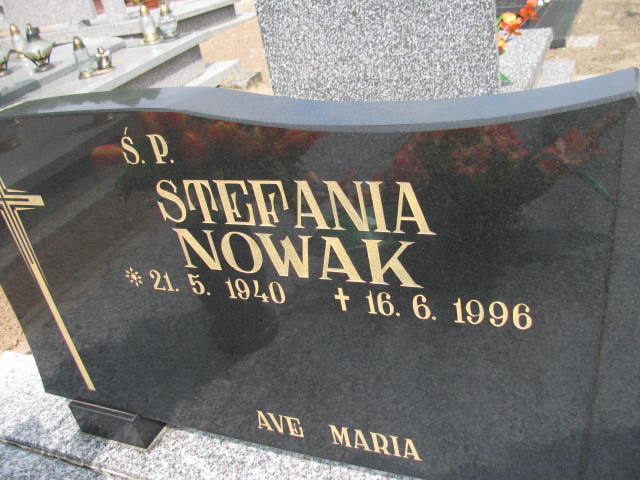 Stefania NOWAK 1940 Września - Grobonet - Wyszukiwarka osób pochowanych