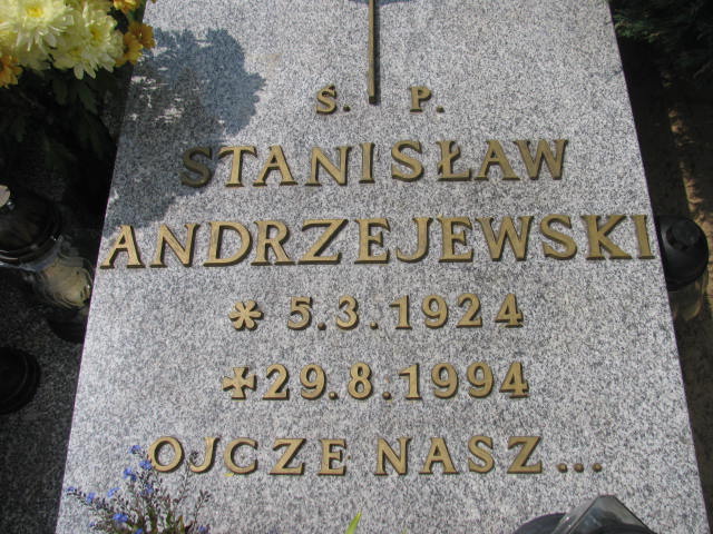 Genowefa ANDRZEJEWSKA 1931 Września - Grobonet - Wyszukiwarka osób pochowanych