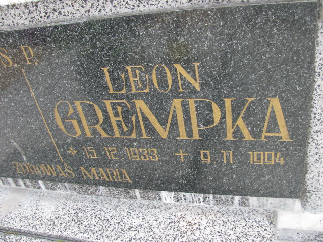 Grób LEON GREMPKA