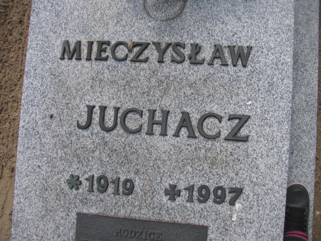 Grób MIECZYSŁAW ANTONI JUCHACZ