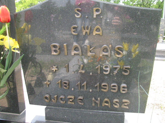 Ewa BIAŁAS 1975 Września - Grobonet - Wyszukiwarka osób pochowanych
