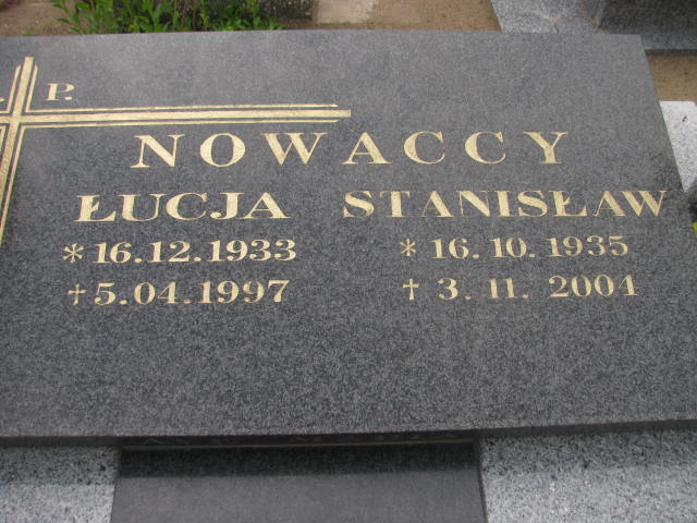 Łucja NOWACKA 1933 Września - Grobonet - Wyszukiwarka osób pochowanych