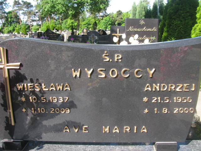 Andrzej WYSOCKI 1956 Września - Grobonet - Wyszukiwarka osób pochowanych