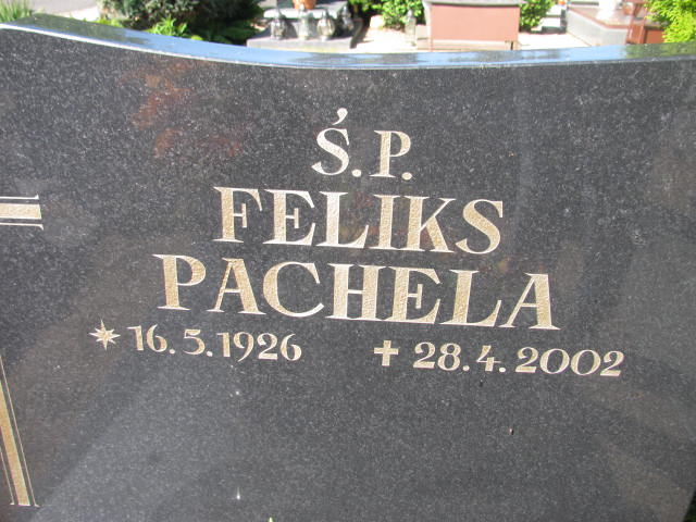 Feliks PACHELA 1926 Września - Grobonet - Wyszukiwarka osób pochowanych