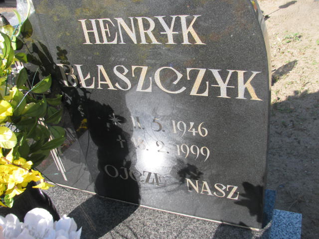 Henryk BŁASZCZYK 1946 Września - Grobonet - Wyszukiwarka osób pochowanych