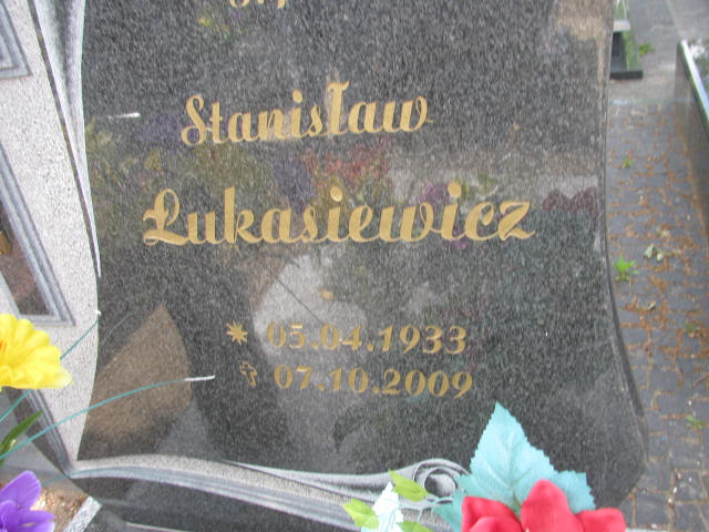 Stanisław ŁUKASIEWICZ 1933 Września - Grobonet - Wyszukiwarka osób pochowanych
