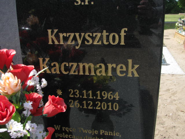 Krzysztof KACZMAREK 1964 Września - Grobonet - Wyszukiwarka osób pochowanych