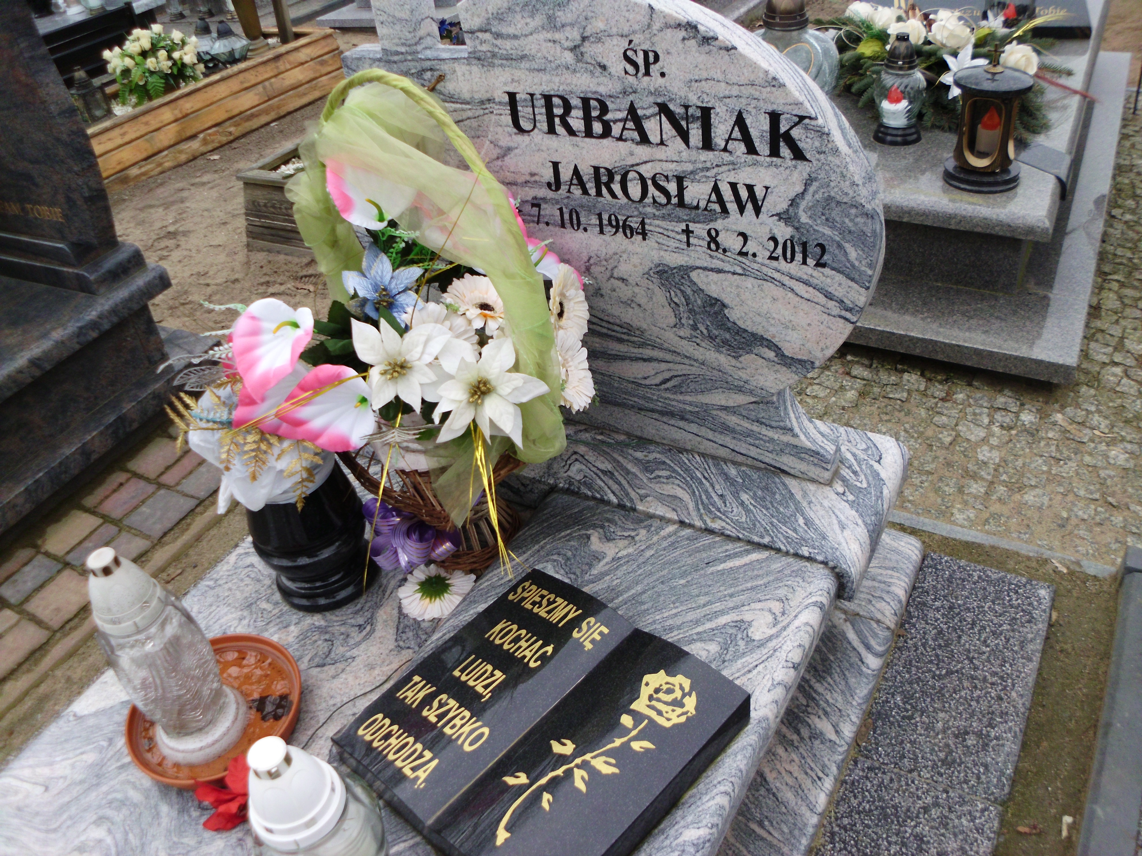 Jarosław URBANIAK 1964 Września - Grobonet - Wyszukiwarka osób pochowanych