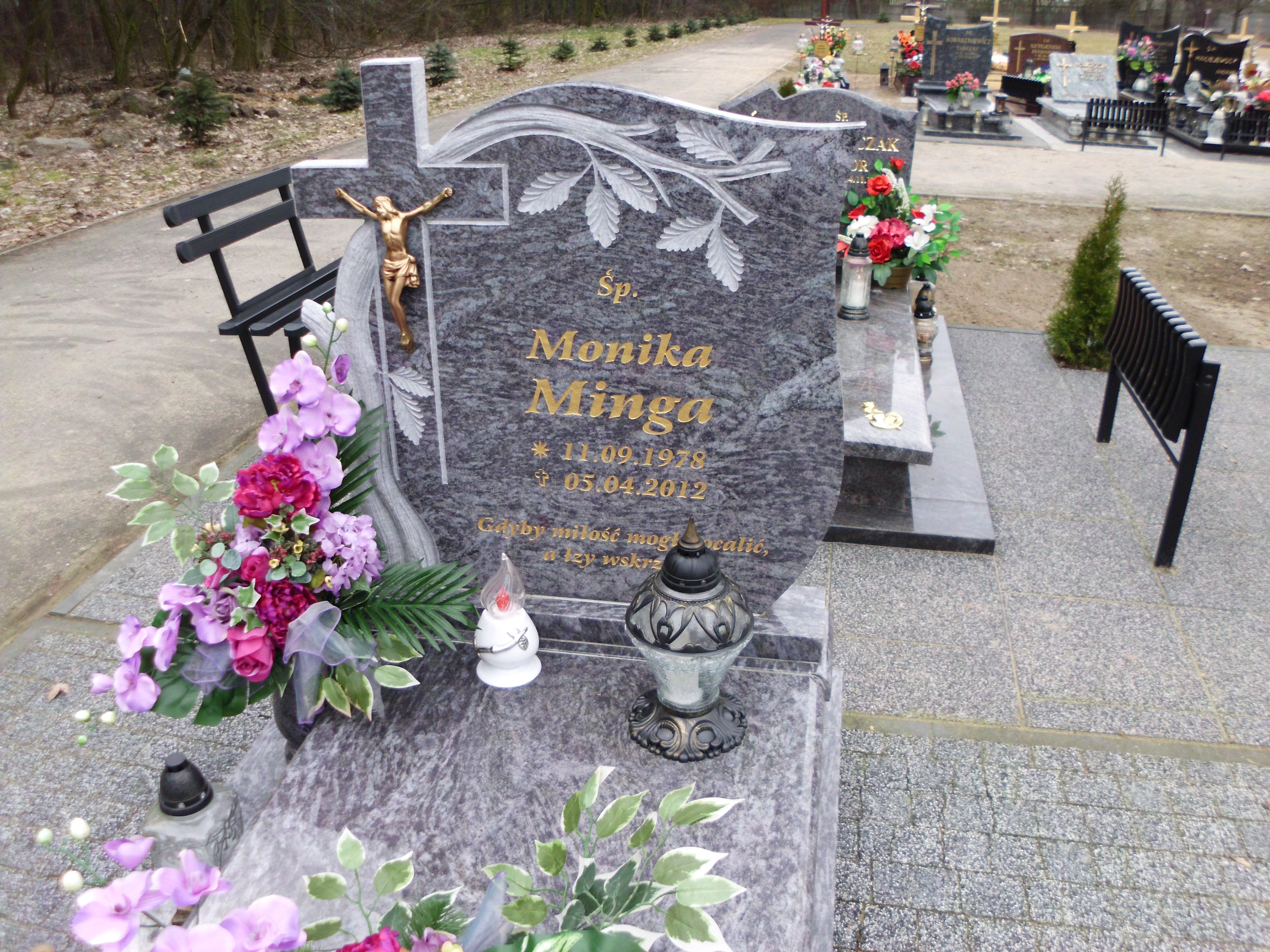 Monika MINGA 1978 Września - Grobonet - Wyszukiwarka osób pochowanych