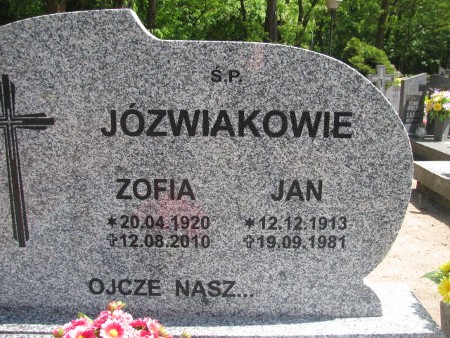 Jan JÓŹWIAK 1913 Września - Grobonet - Wyszukiwarka osób pochowanych