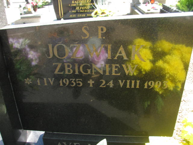 Zbigniew JÓŹWIAK 1935 Września - Grobonet - Wyszukiwarka osób pochowanych