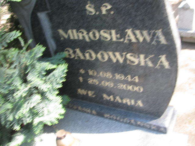 Wojciech BADOWSKI 1941 Września - Grobonet - Wyszukiwarka osób pochowanych