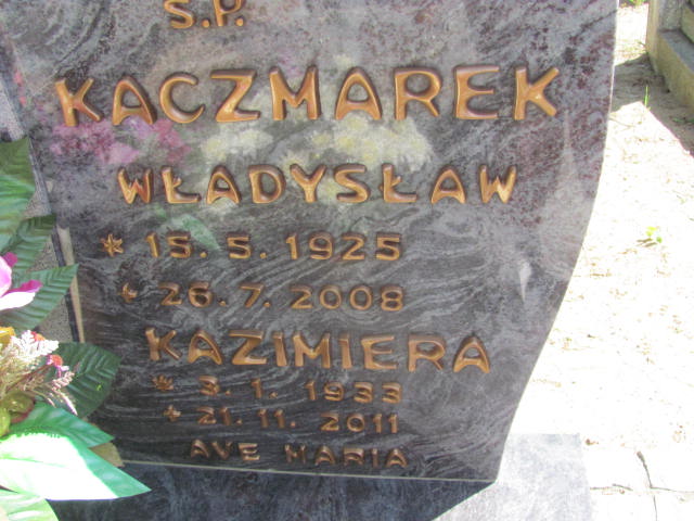 Kazimiera KACZMAREK 1933 Września - Grobonet - Wyszukiwarka osób pochowanych