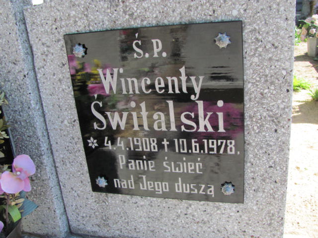 Wincenty ŚWITALSKI 1908 Września - Grobonet - Wyszukiwarka osób pochowanych