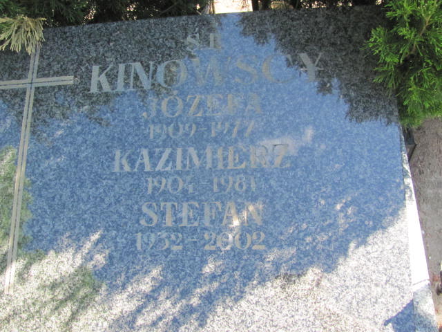 Grób STEFAN KINOWSKI