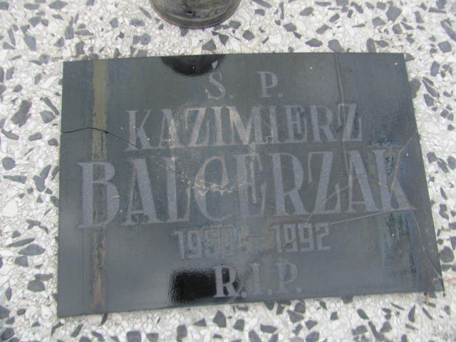 Grób JOANNA BALCERZAK