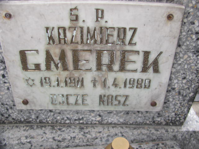 Kazimierz GMEREK 1911 Września - Grobonet - Wyszukiwarka osób pochowanych