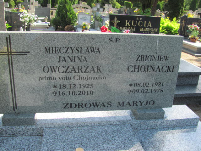 Mieczysława OWCZARZAK 1925 Września - Grobonet - Wyszukiwarka osób pochowanych