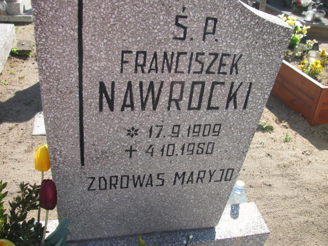 Franciszek NAWROCKI 1909 Września - Grobonet - Wyszukiwarka osób pochowanych