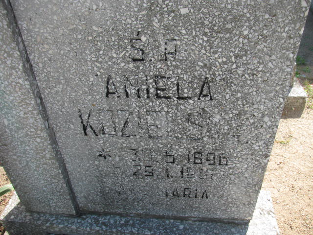 Grób ANIELA KOZIELSKA