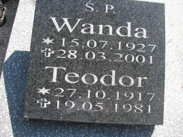 Grób WANDA ANDERWALD