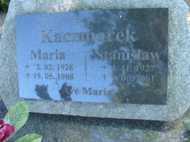Grób ADAM KACZMAREK