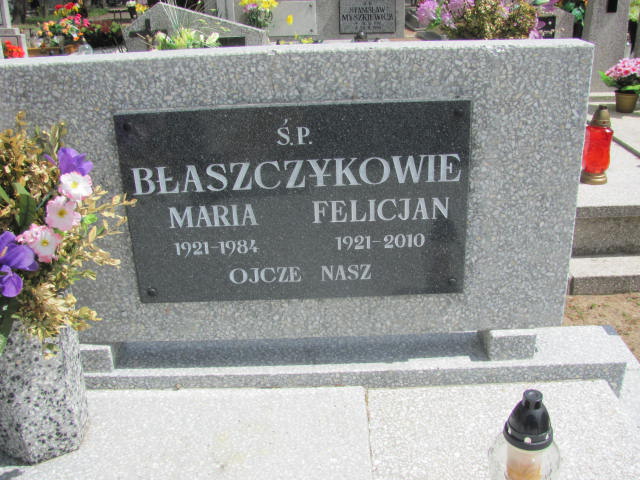 Felicjan BłASZCZYK 1921 Września - Grobonet - Wyszukiwarka osób pochowanych