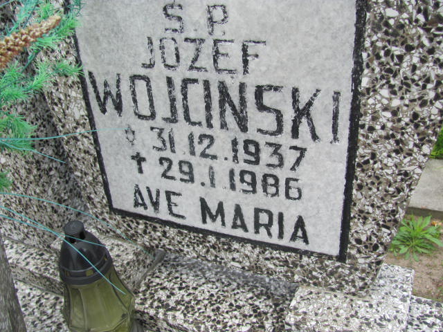 Grób JÓZEF WOJCIŃSKI
