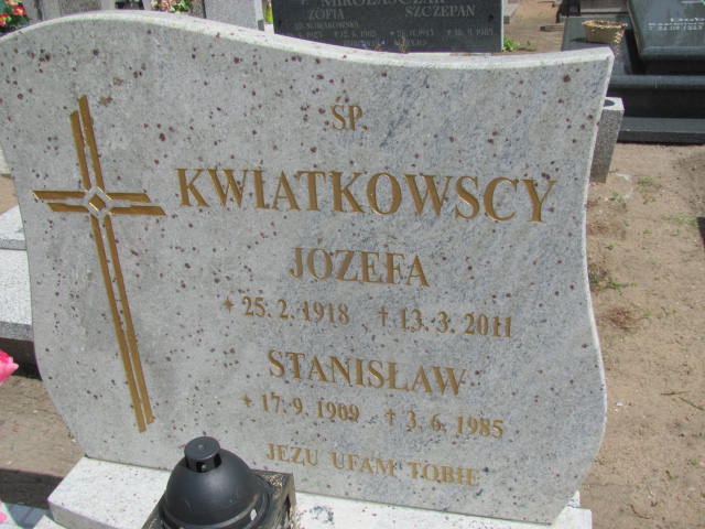 Stanisław KWIATKOWSKI 1909 Września - Grobonet - Wyszukiwarka osób pochowanych