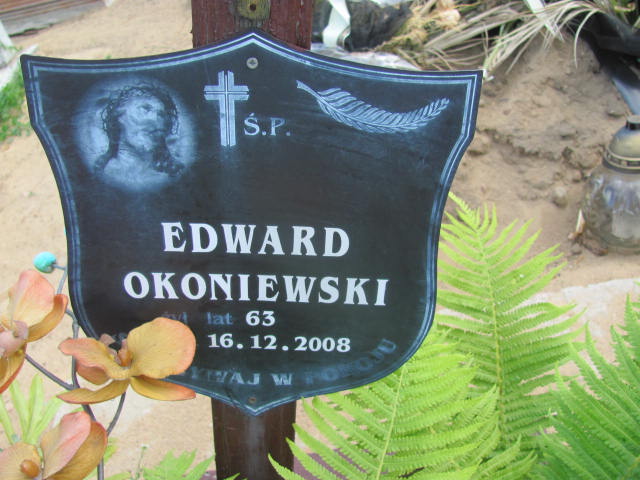 Grób EDWARD OKONIEWSKI