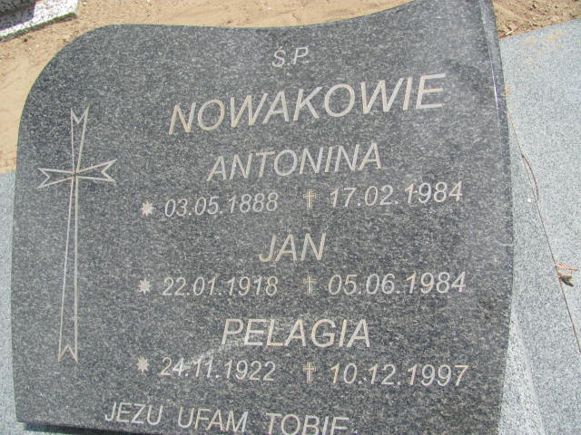 Antonina NOWAK 1888 Września - Grobonet - Wyszukiwarka osób pochowanych