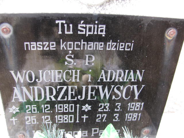 Wojciech Andrzejewski 1980 Września - Grobonet - Wyszukiwarka osób pochowanych