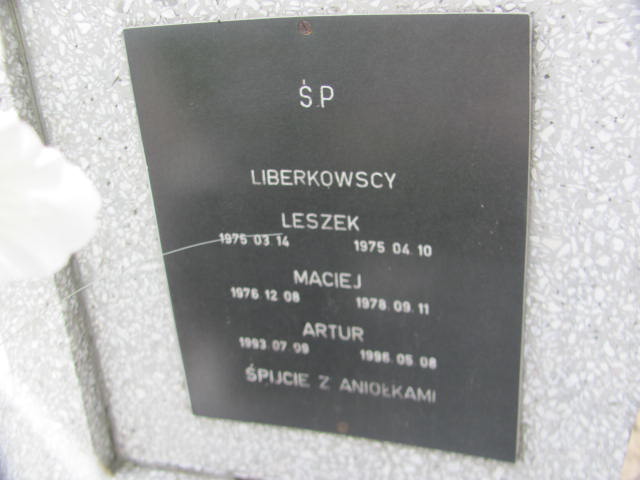 Maciej LIBERKOWSKI 1976 Września - Grobonet - Wyszukiwarka osób pochowanych