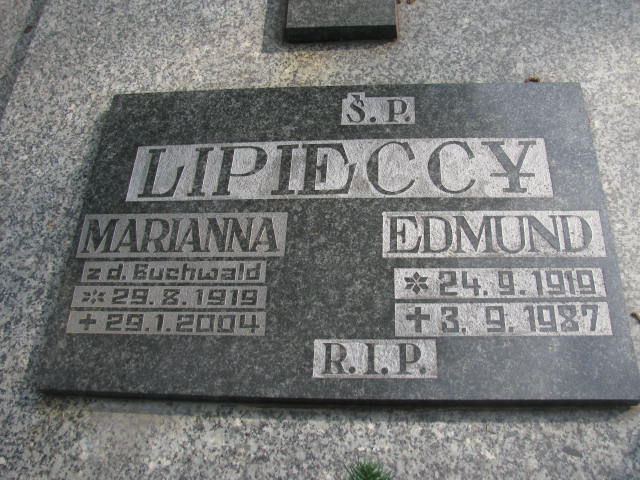 Grób MARIANNA LIPIECKA
