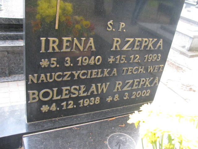 Grób IRENA RZEPKA